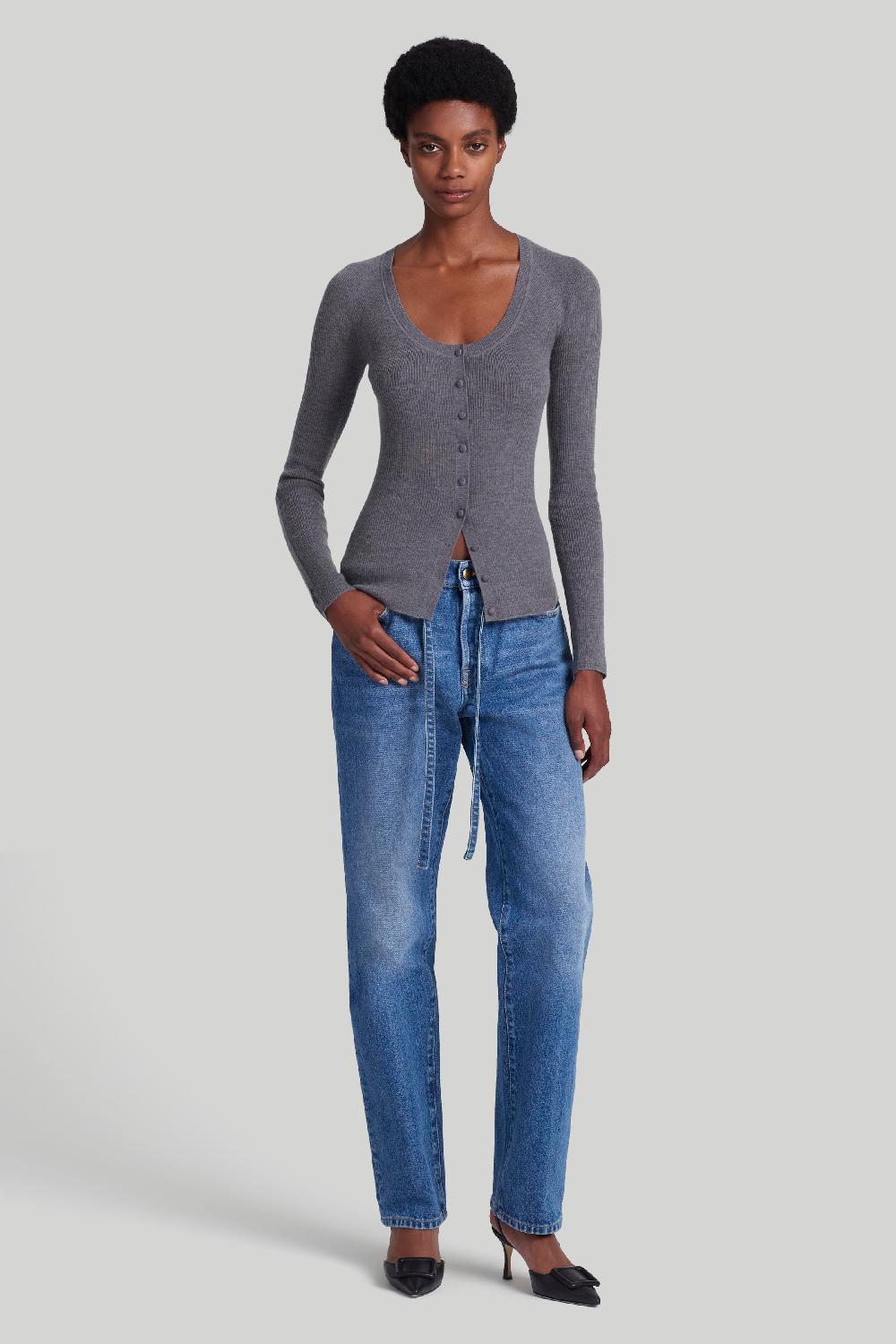 Altuzarra Jones Sweater Carbon Melange