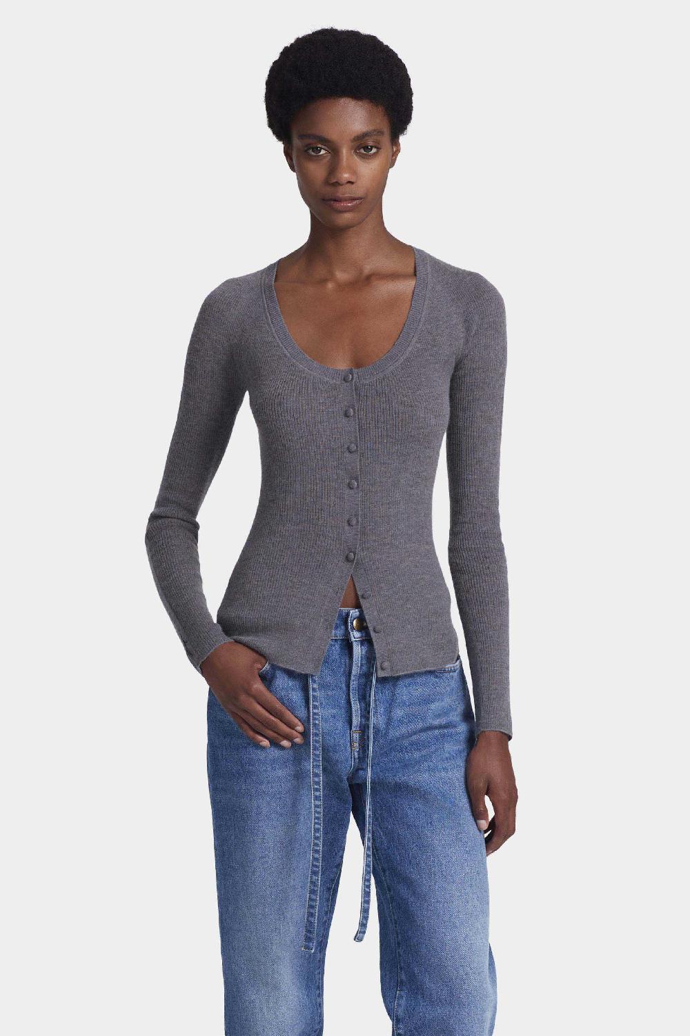altuzarra Jones Sweater Carbon Melange