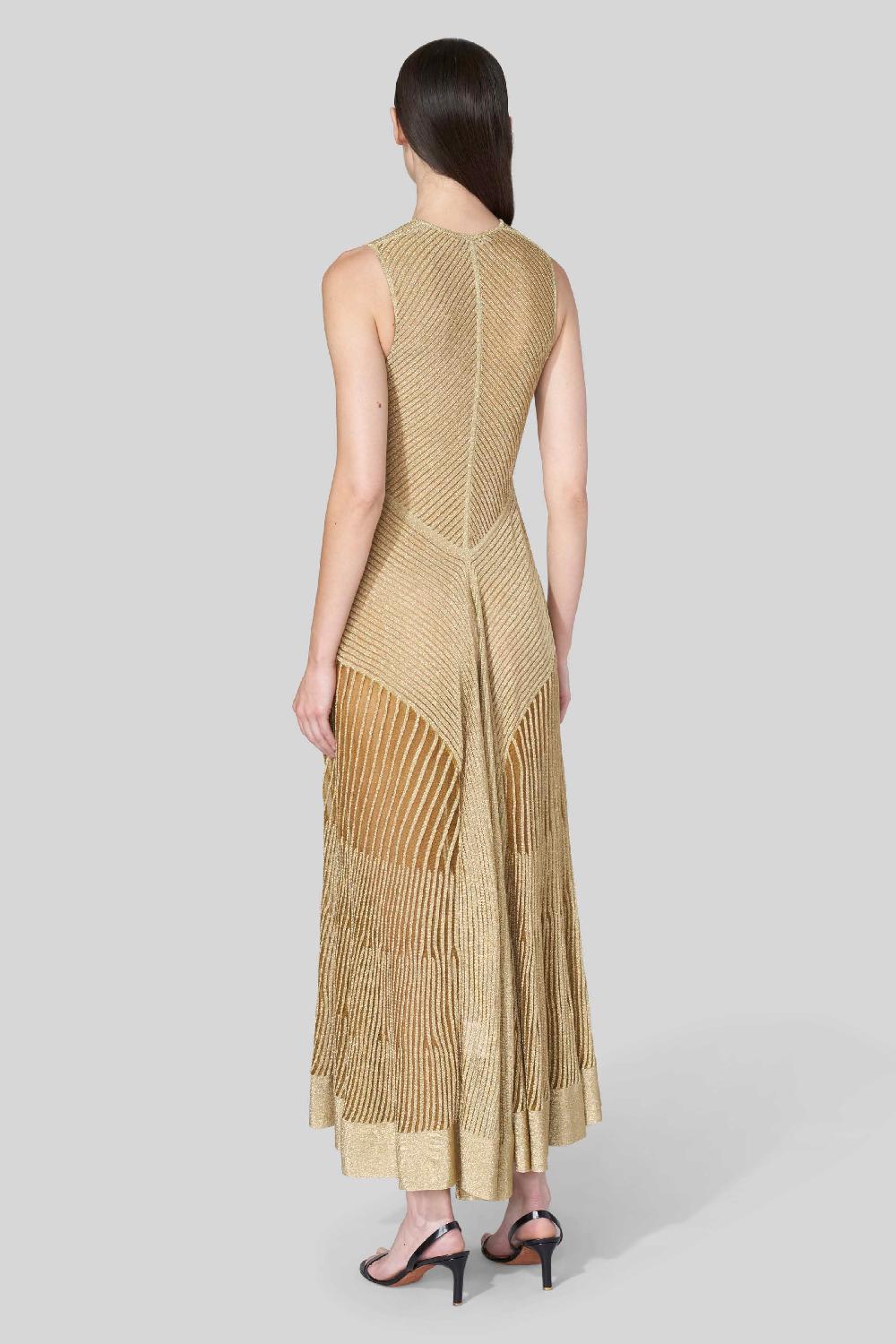 Altuzarra Keball Dress Gold
