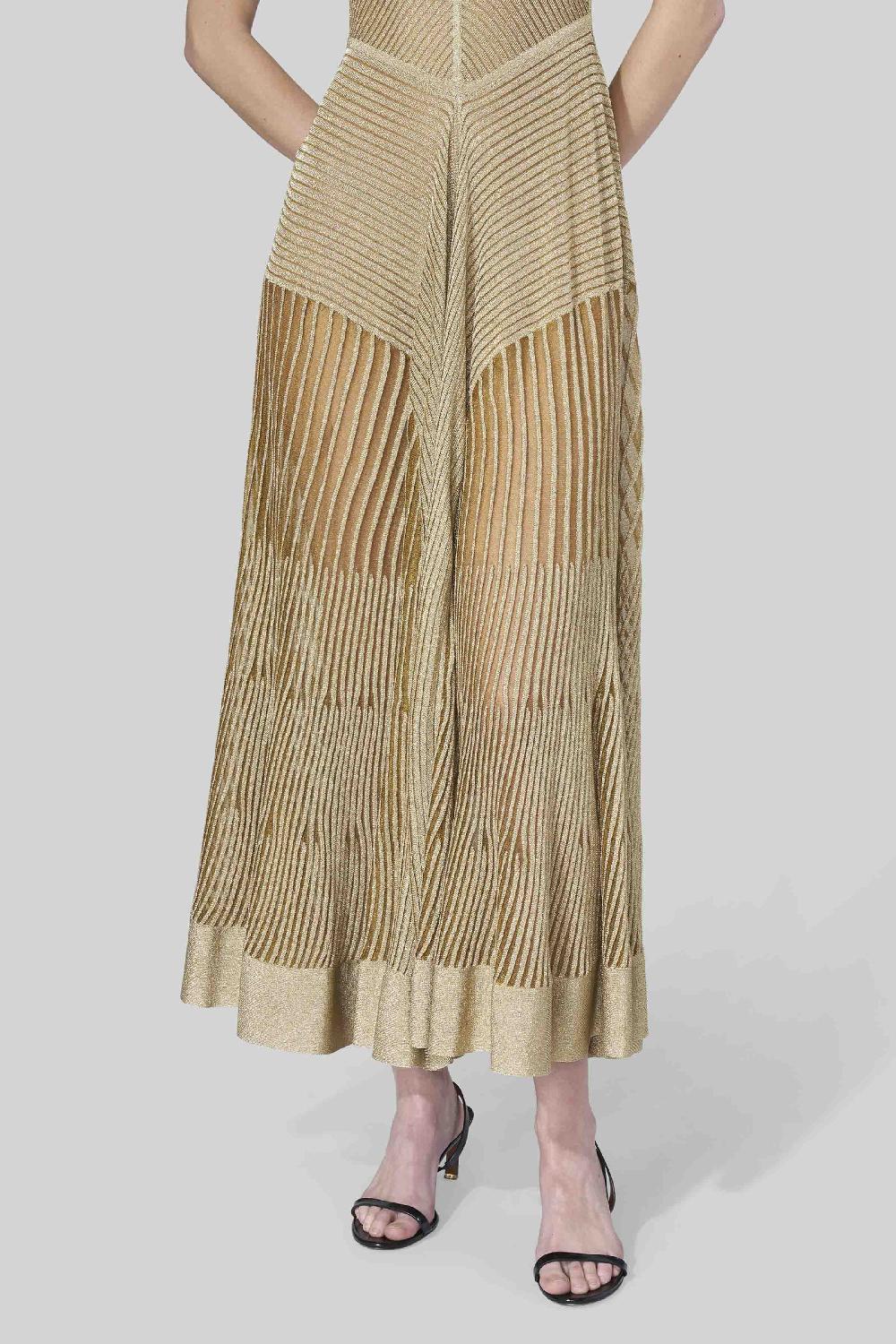Altuzarra Keball Dress Gold