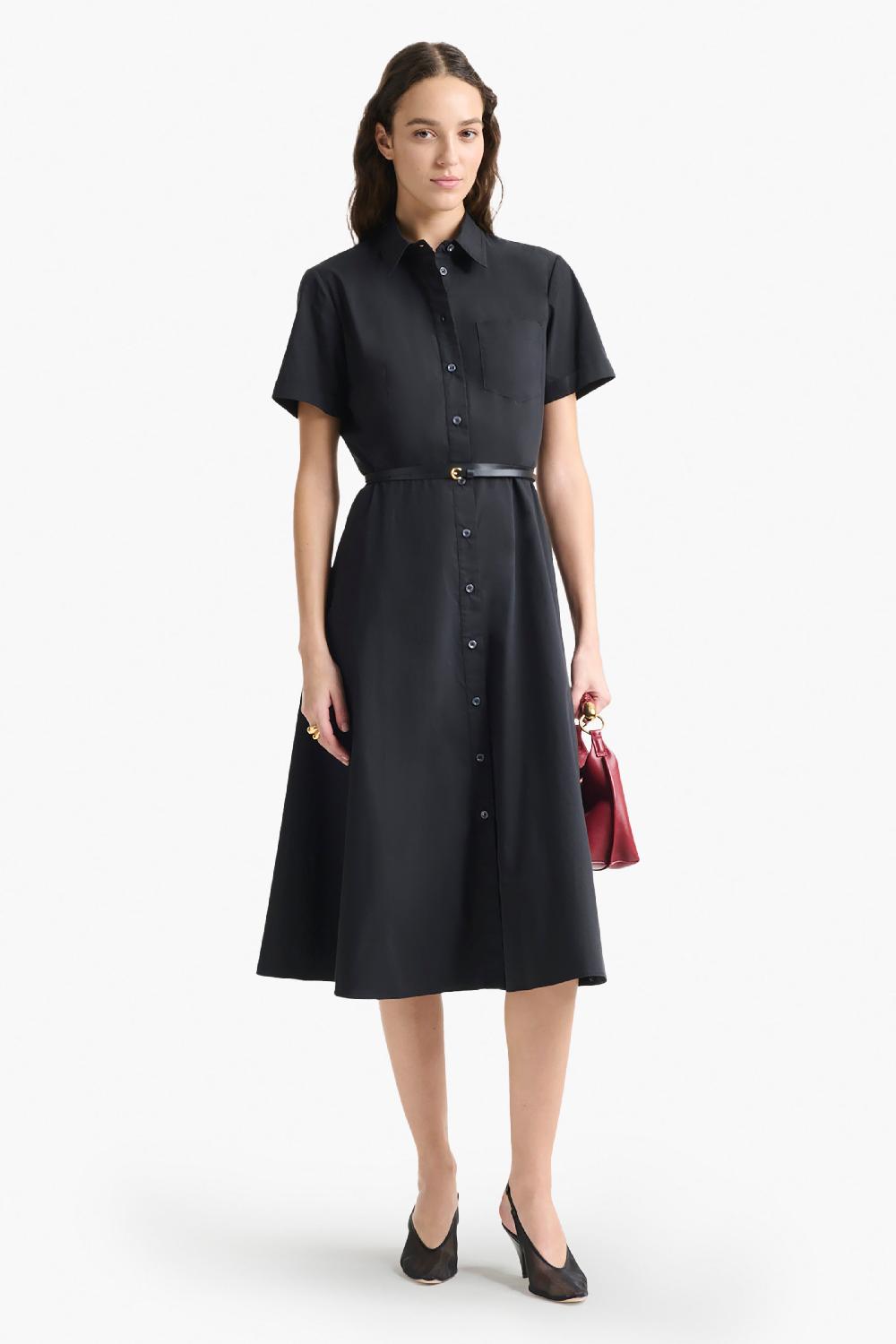altuzarra Kiera Dress Black