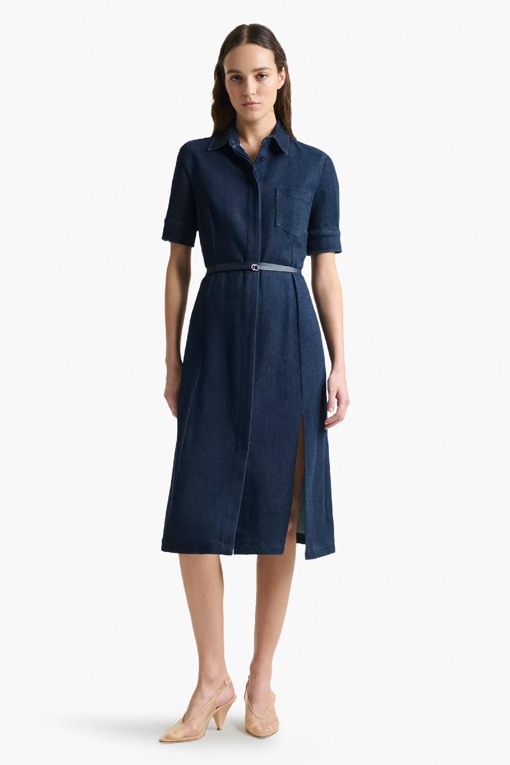 Altuzarra Kieran Dress Berry Blue