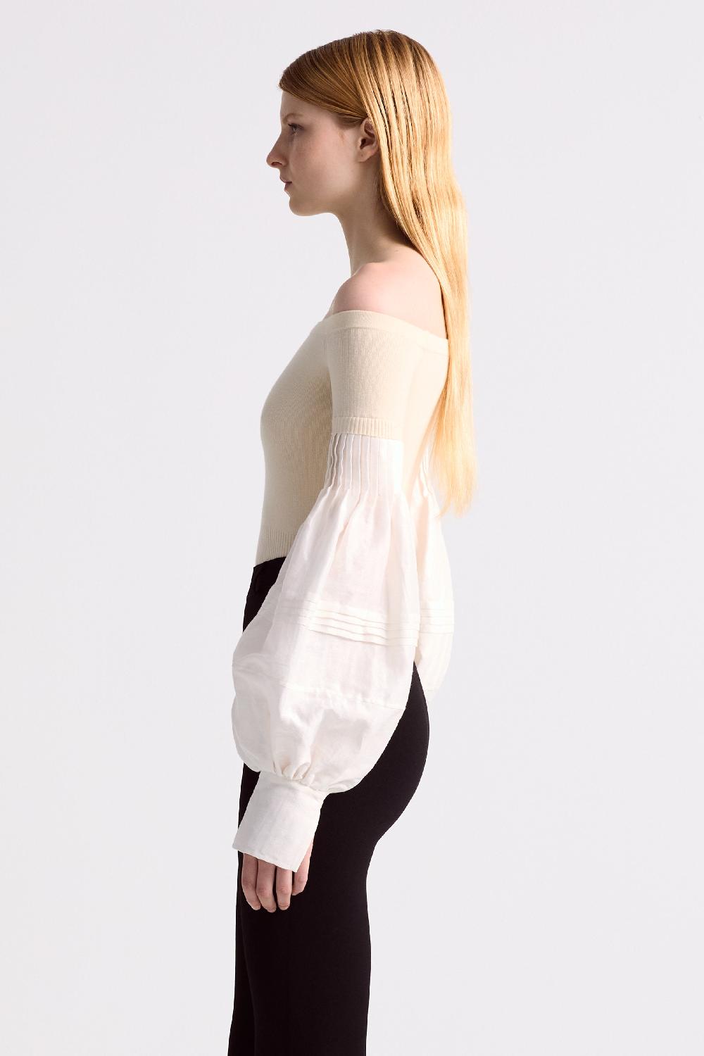 Altuzarra Kiki Top Ivory