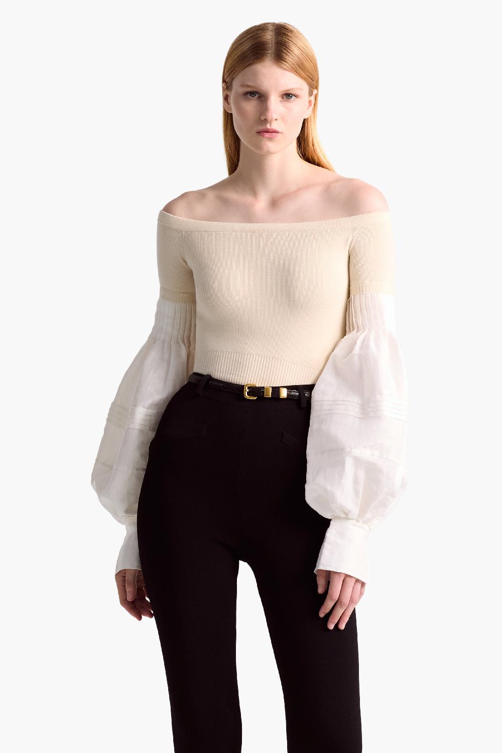 altuzarra Kiki Top Ivory