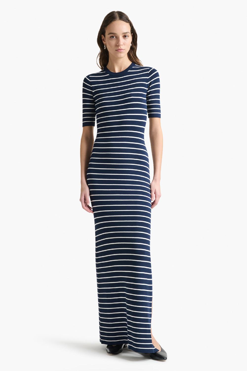 Altuzarra Kitty Dress Navy/ Ivory
