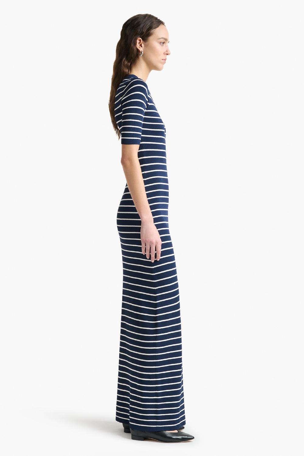 Altuzarra Kitty Dress Navy/ Ivory
