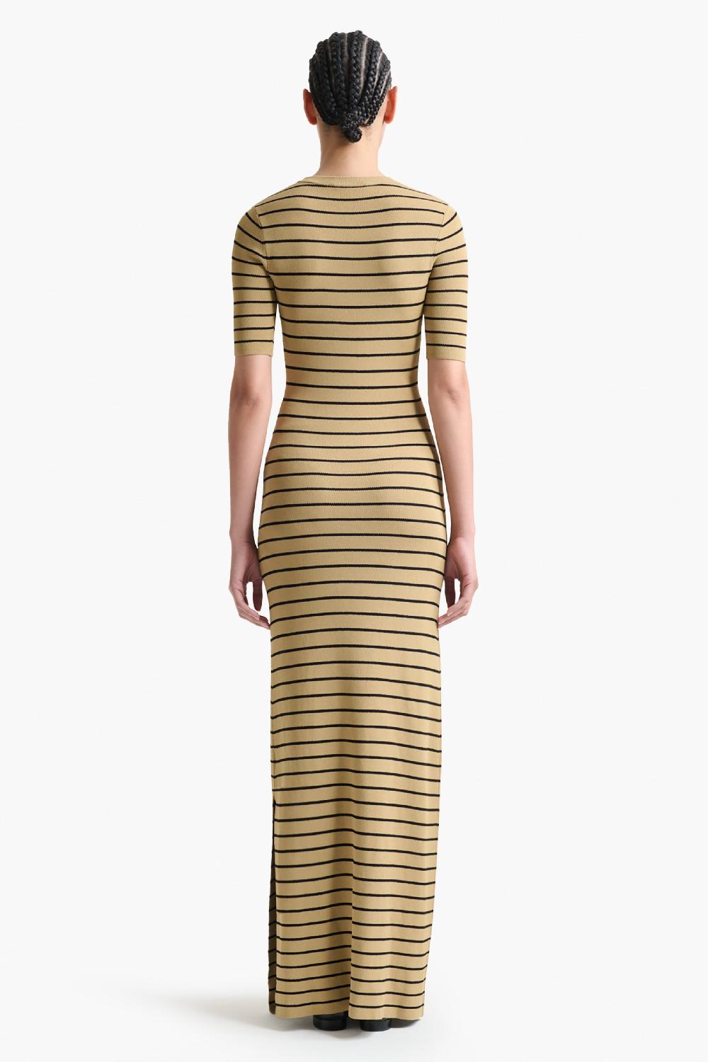 Altuzarra Kitty Dress Sepia Black