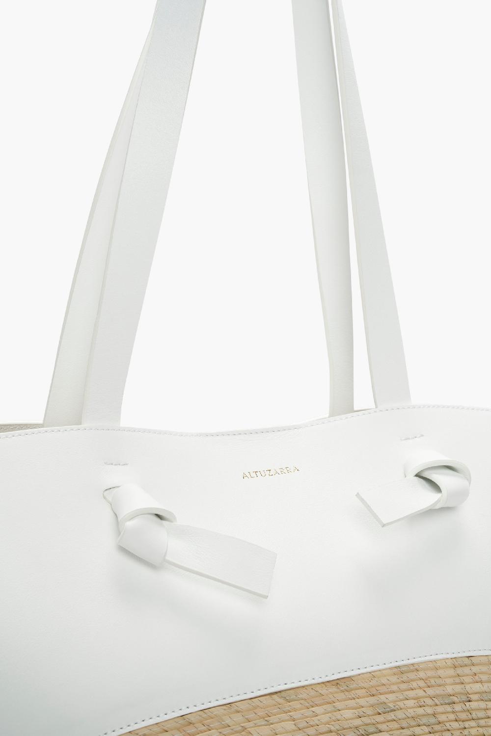 Altuzarra Knot Basket Large Optic White
