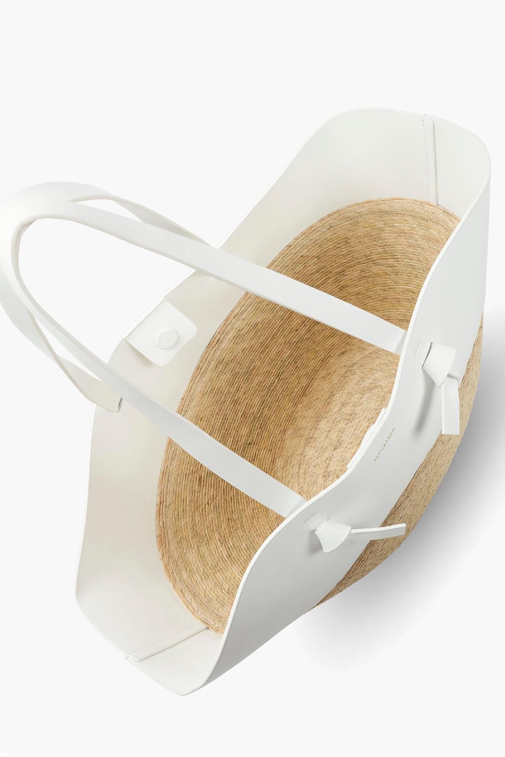 Altuzarra Knot Basket Large Optic White