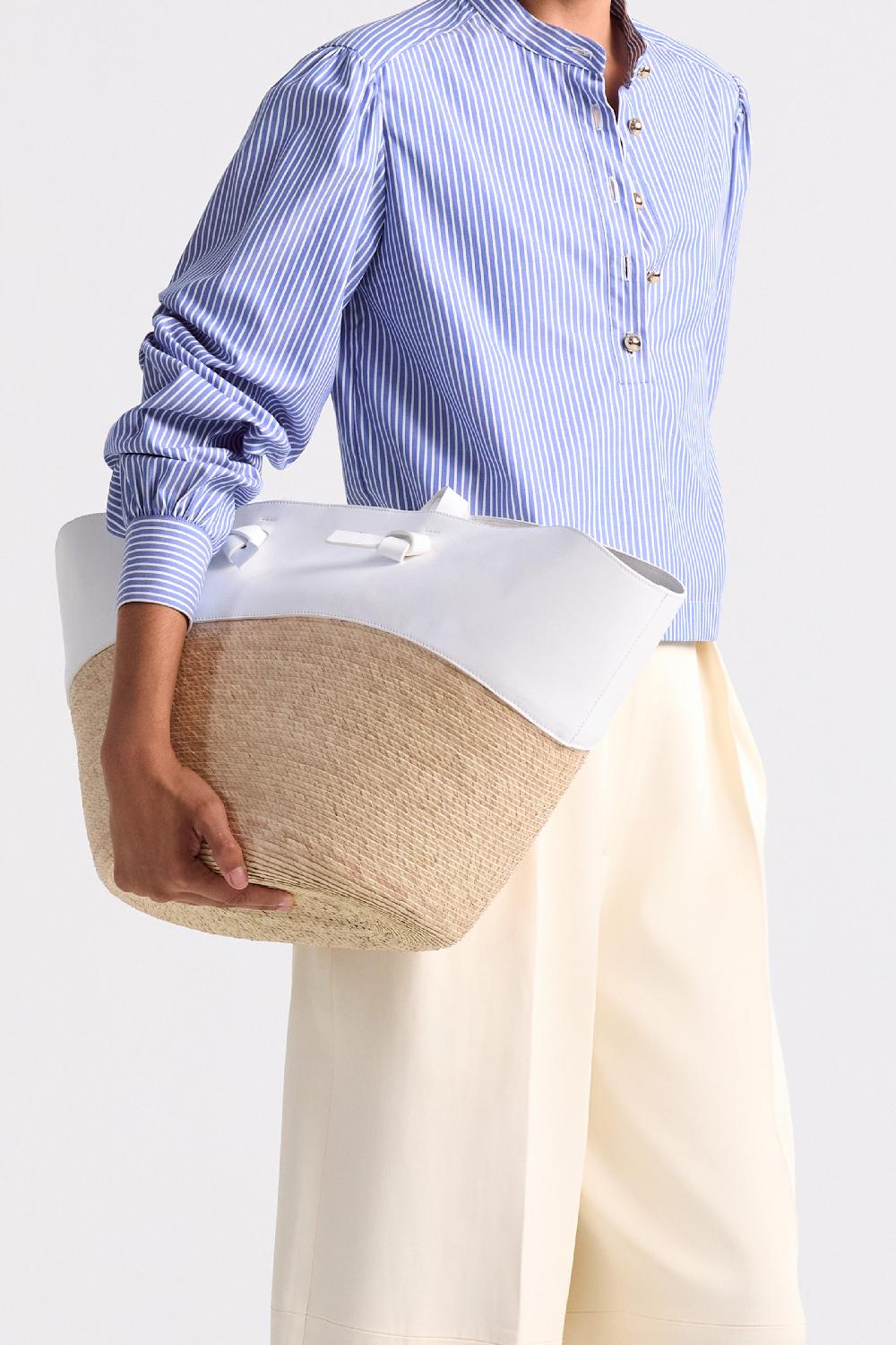 altuzarra Knot Basket Large Optic White