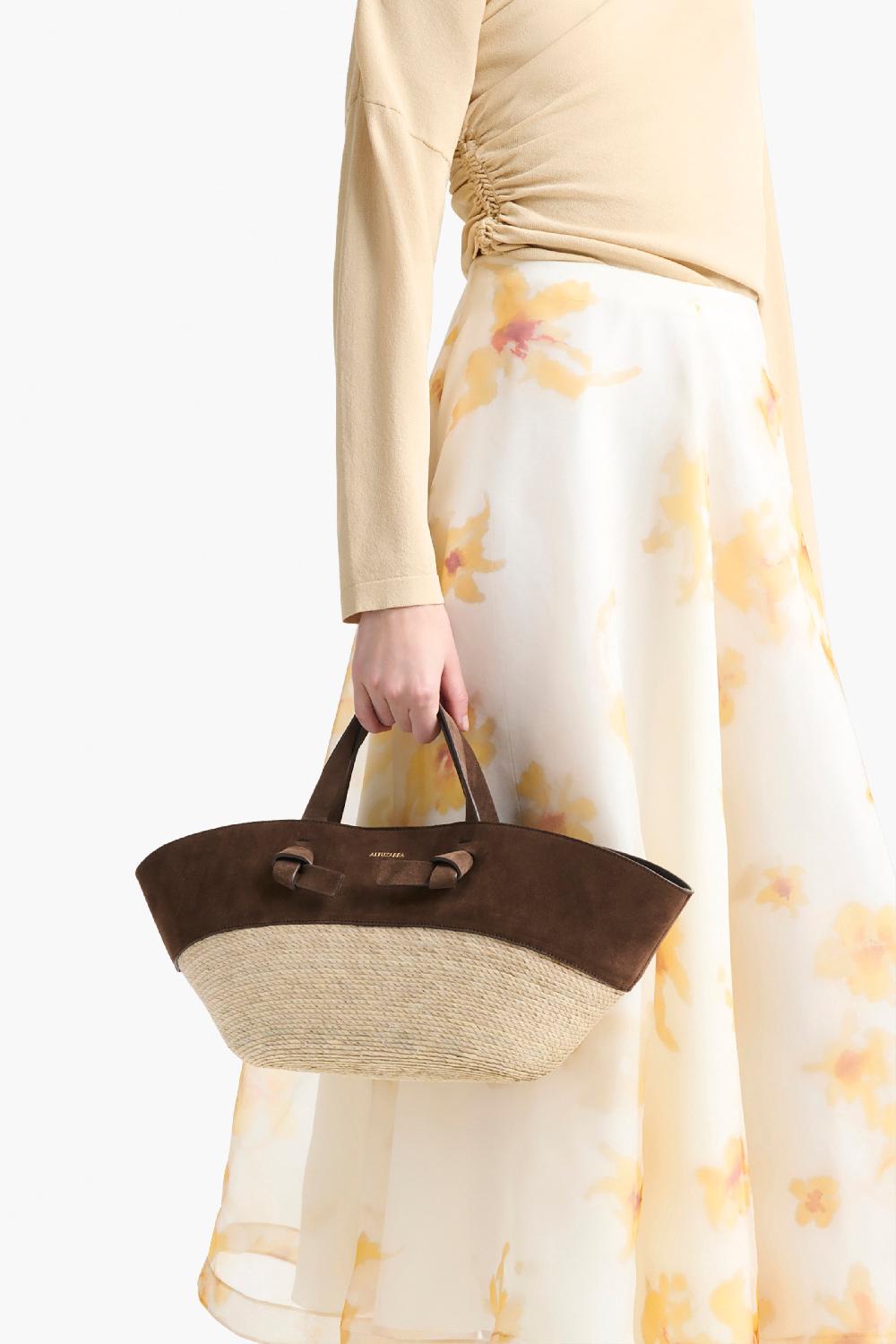 altuzarra Knot Basket Small Chocolate