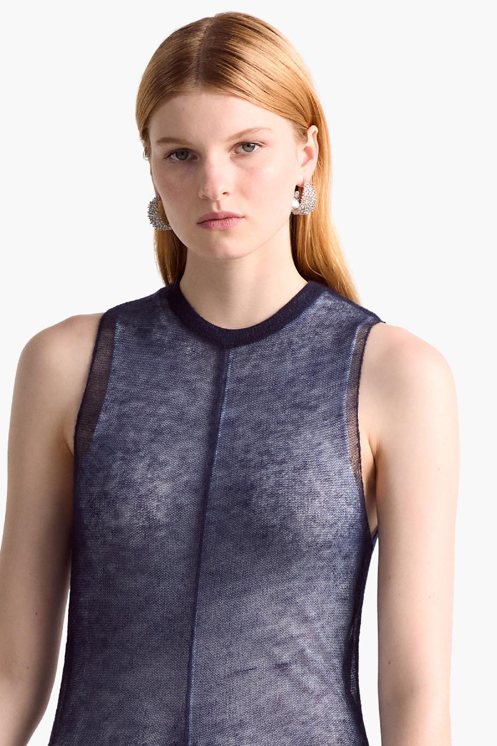 Altuzarra Laia Dress Berry Blue