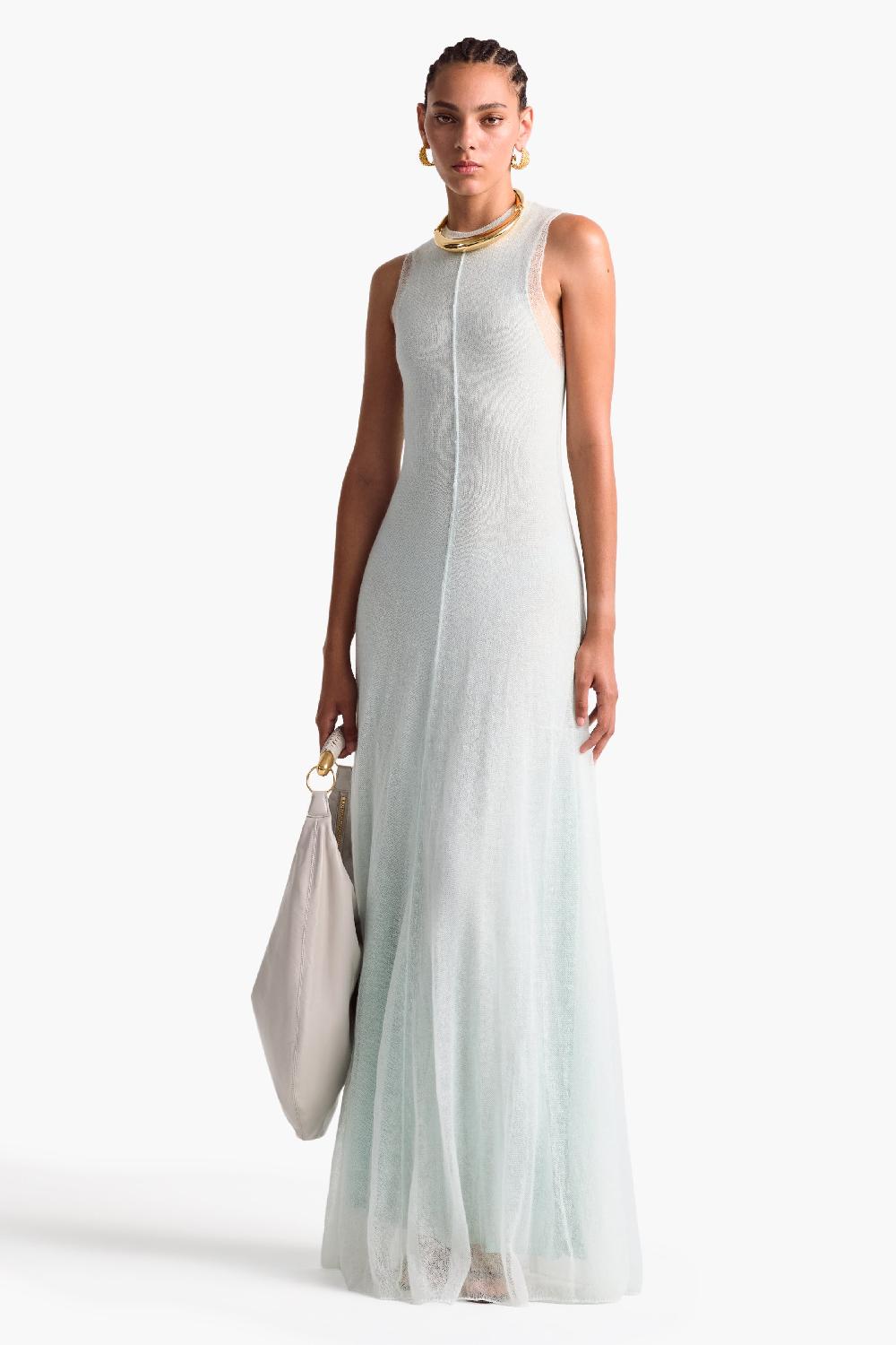 altuzarra Laia Dress Sea Foam