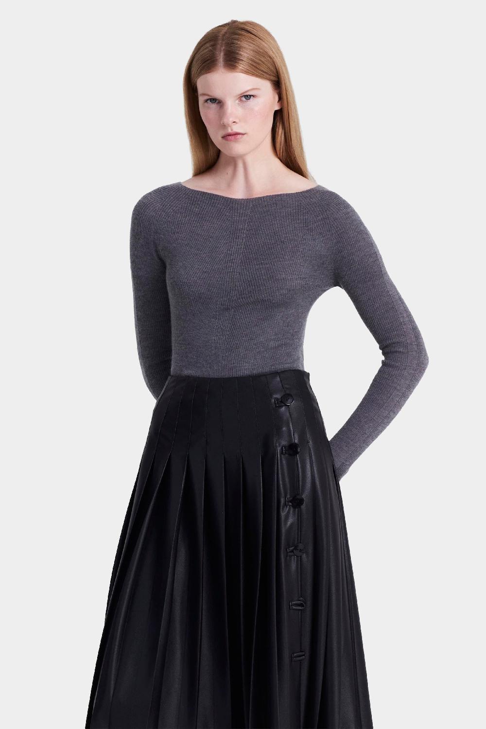 altuzarra Lee Sweater Carbon Melange