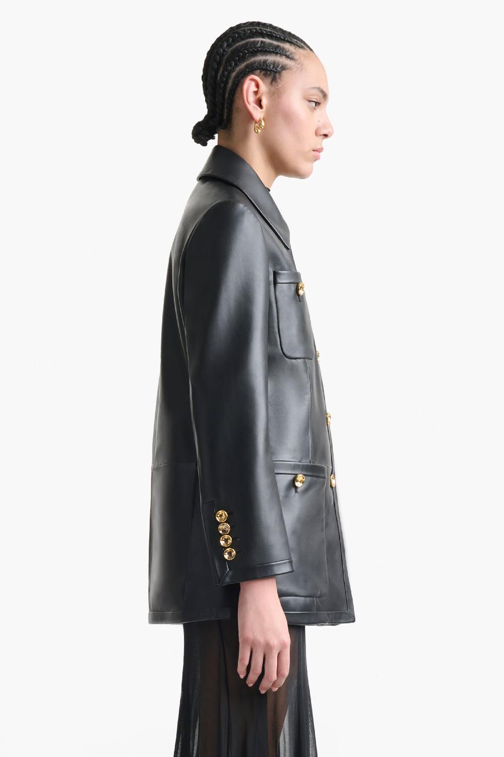 Altuzarra Leni Coat Black