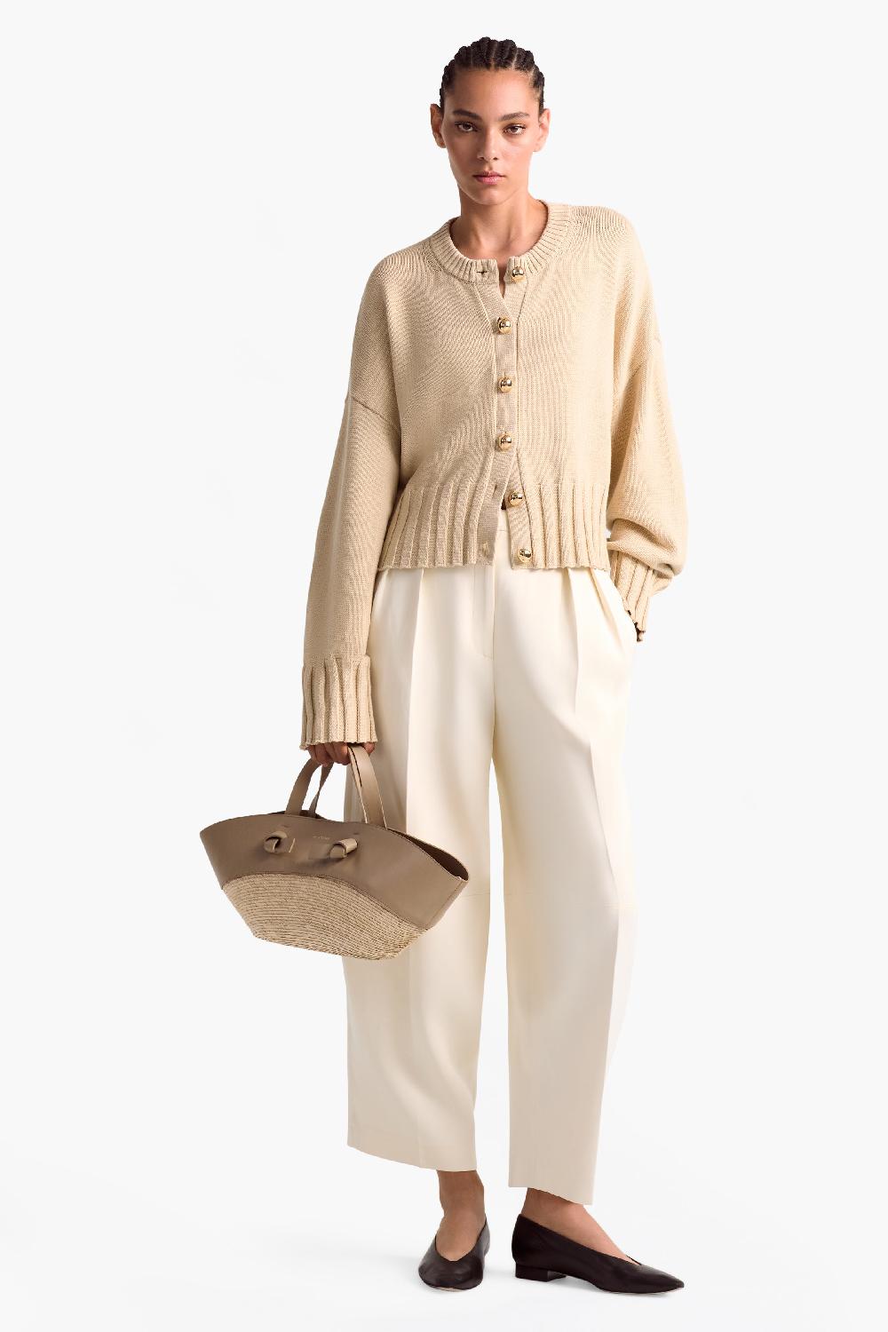 altuzarra Liam Sweater Antique Pearl