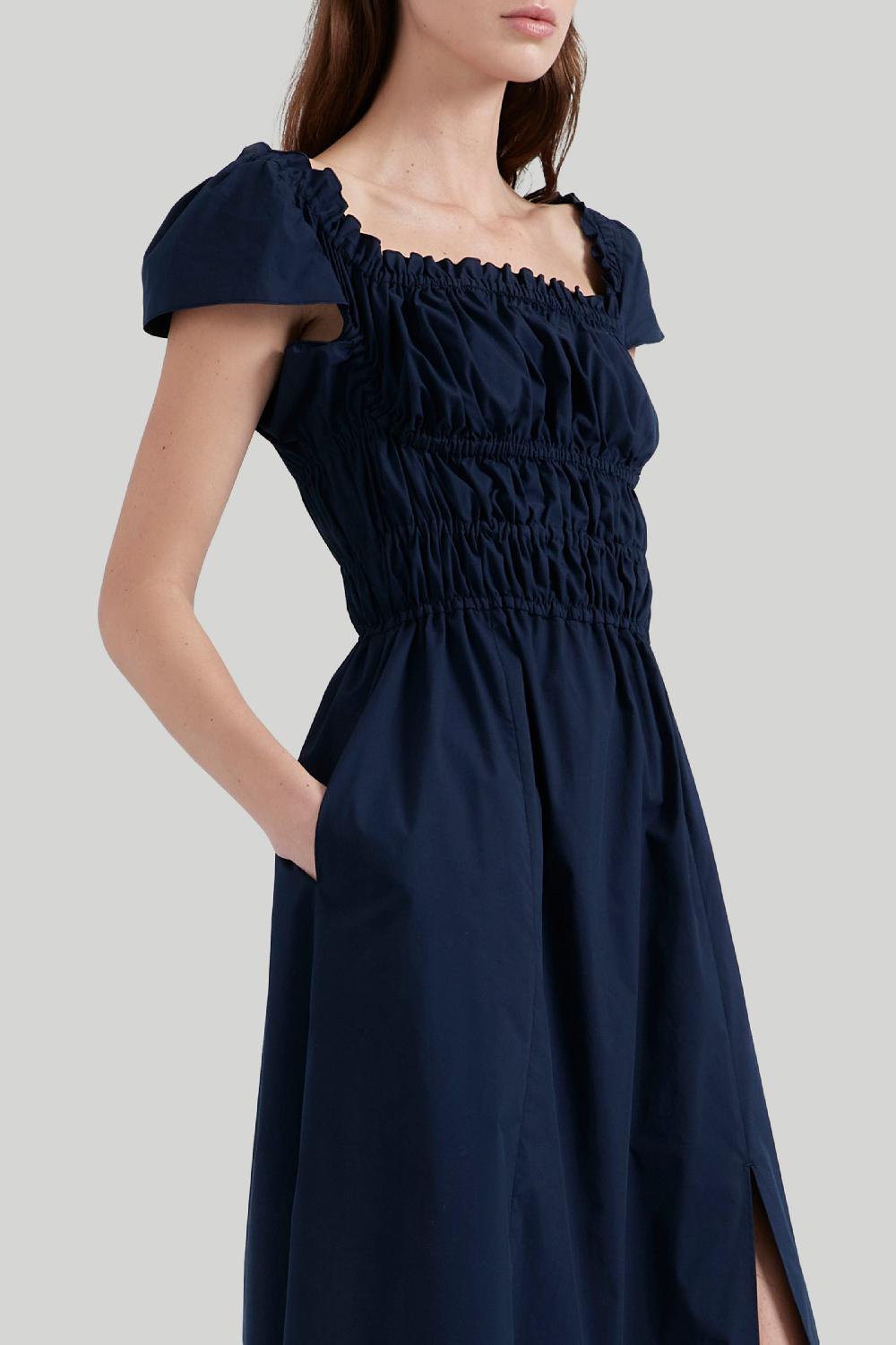 Altuzarra Lily Dress Berry Blue