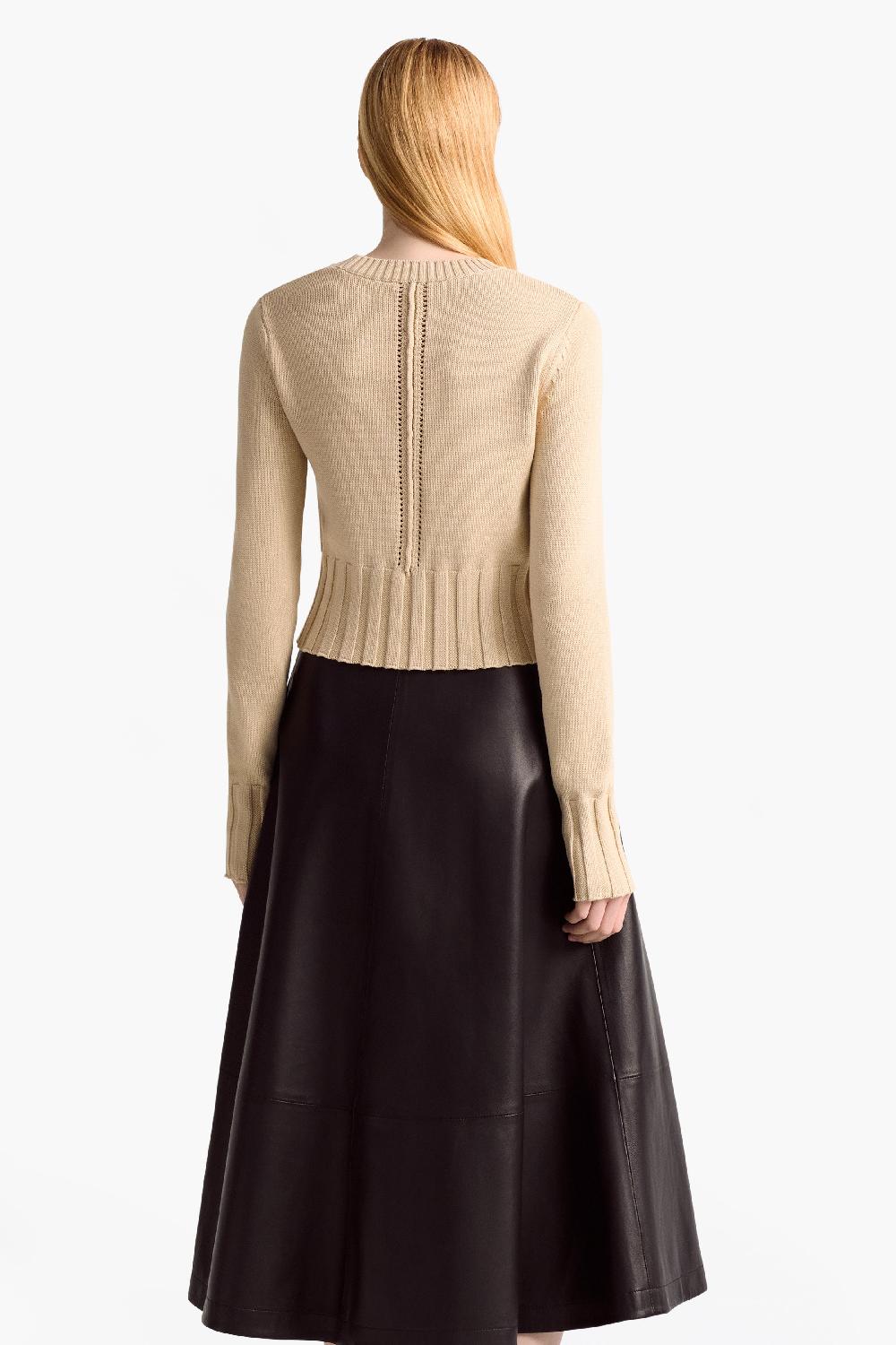 Altuzarra Livvy Sweater Antique Pearl