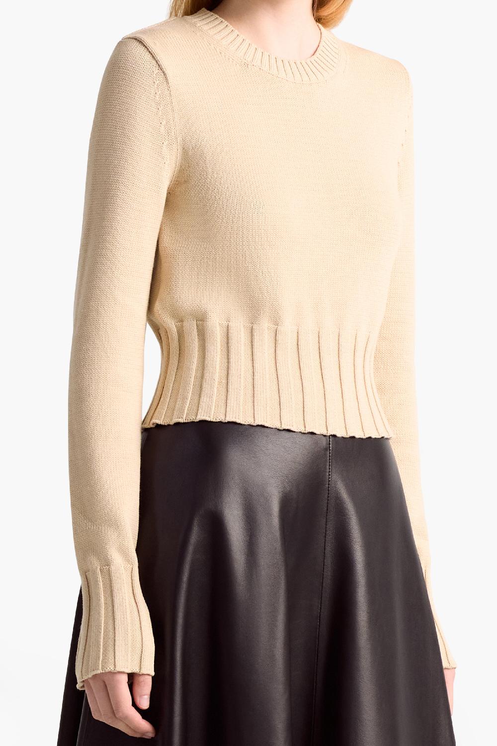 Altuzarra Livvy Sweater Antique Pearl