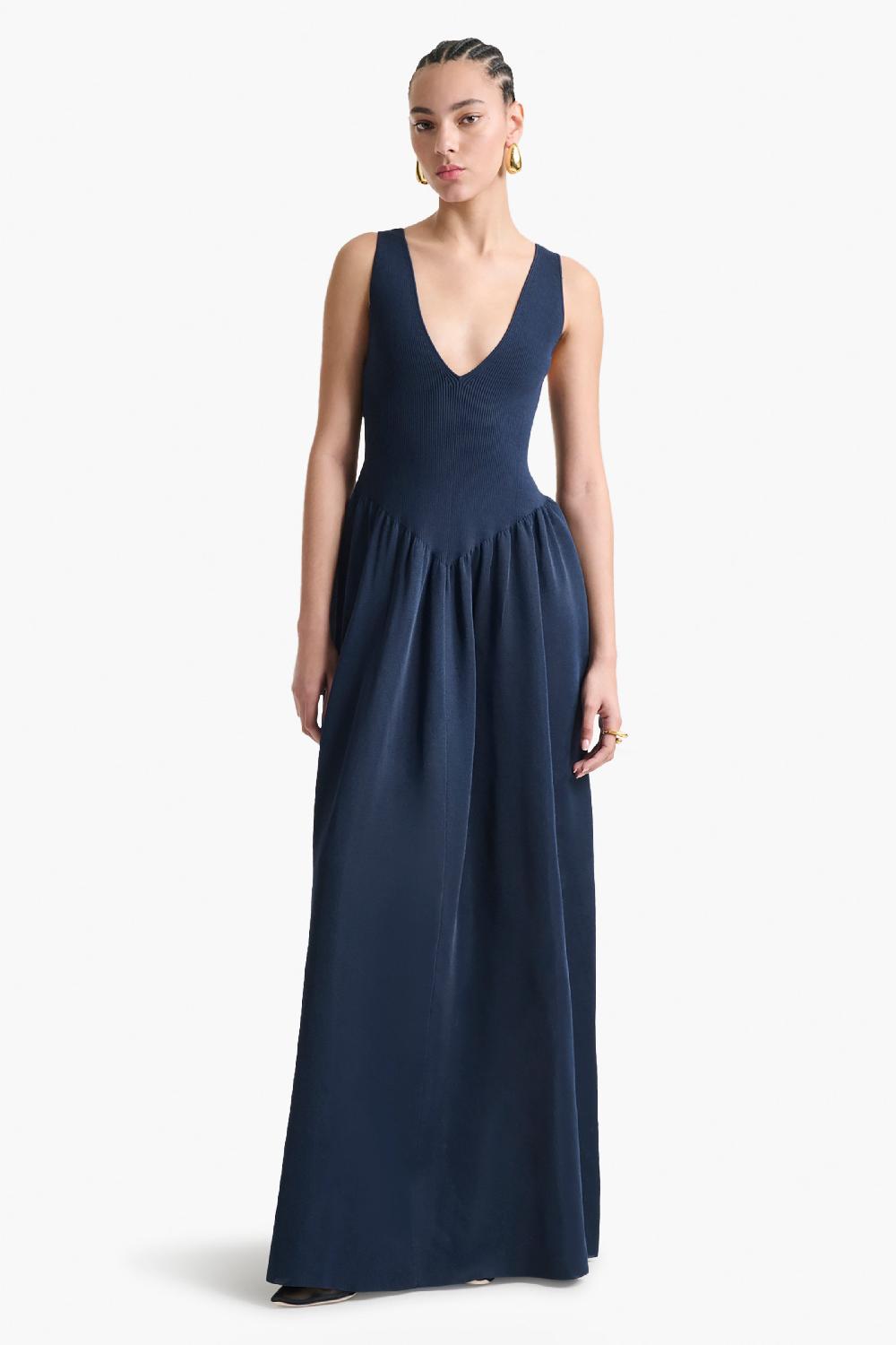 altuzarra Lollie Dress Navy