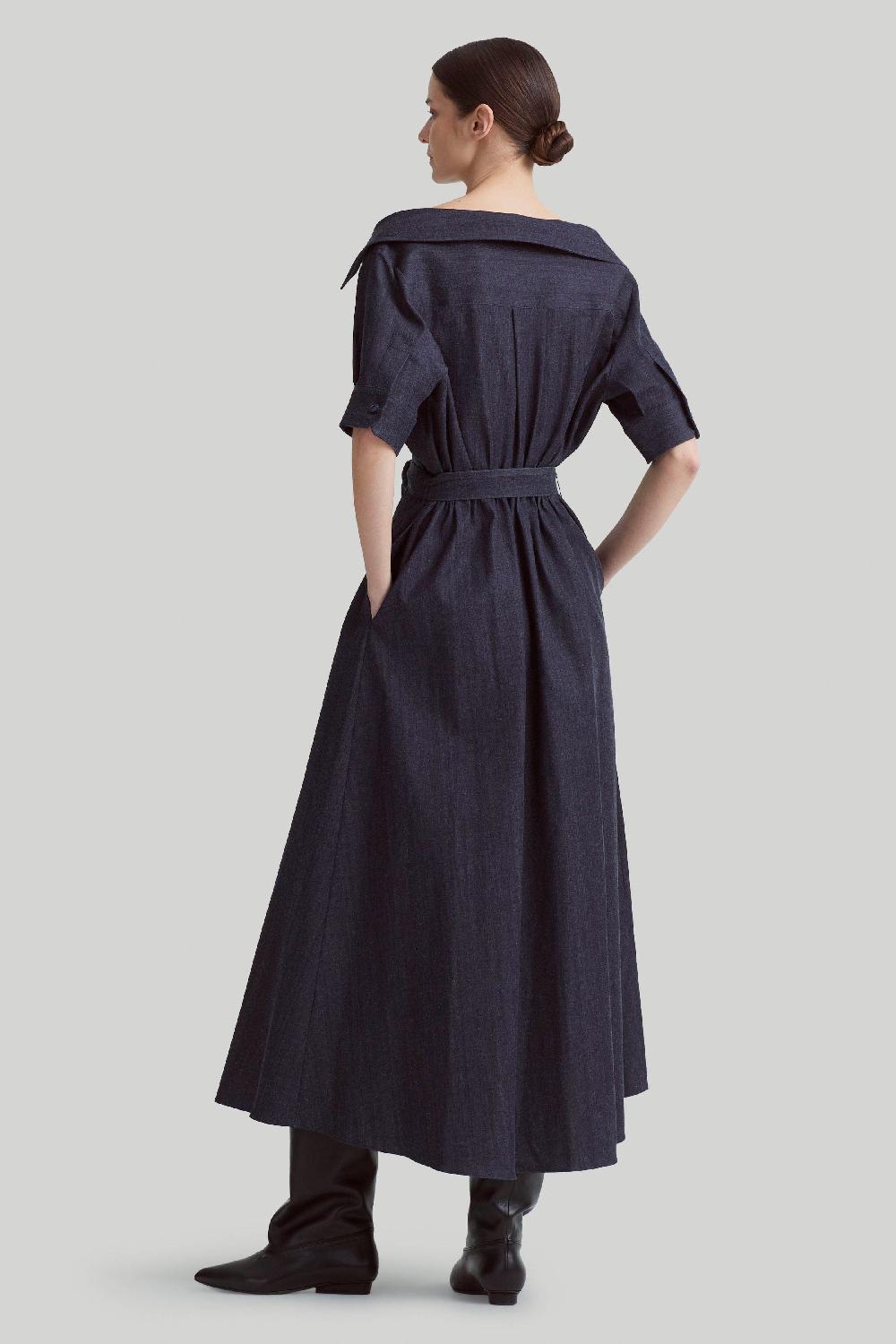 Altuzarra Lydia Dress Berry Blue