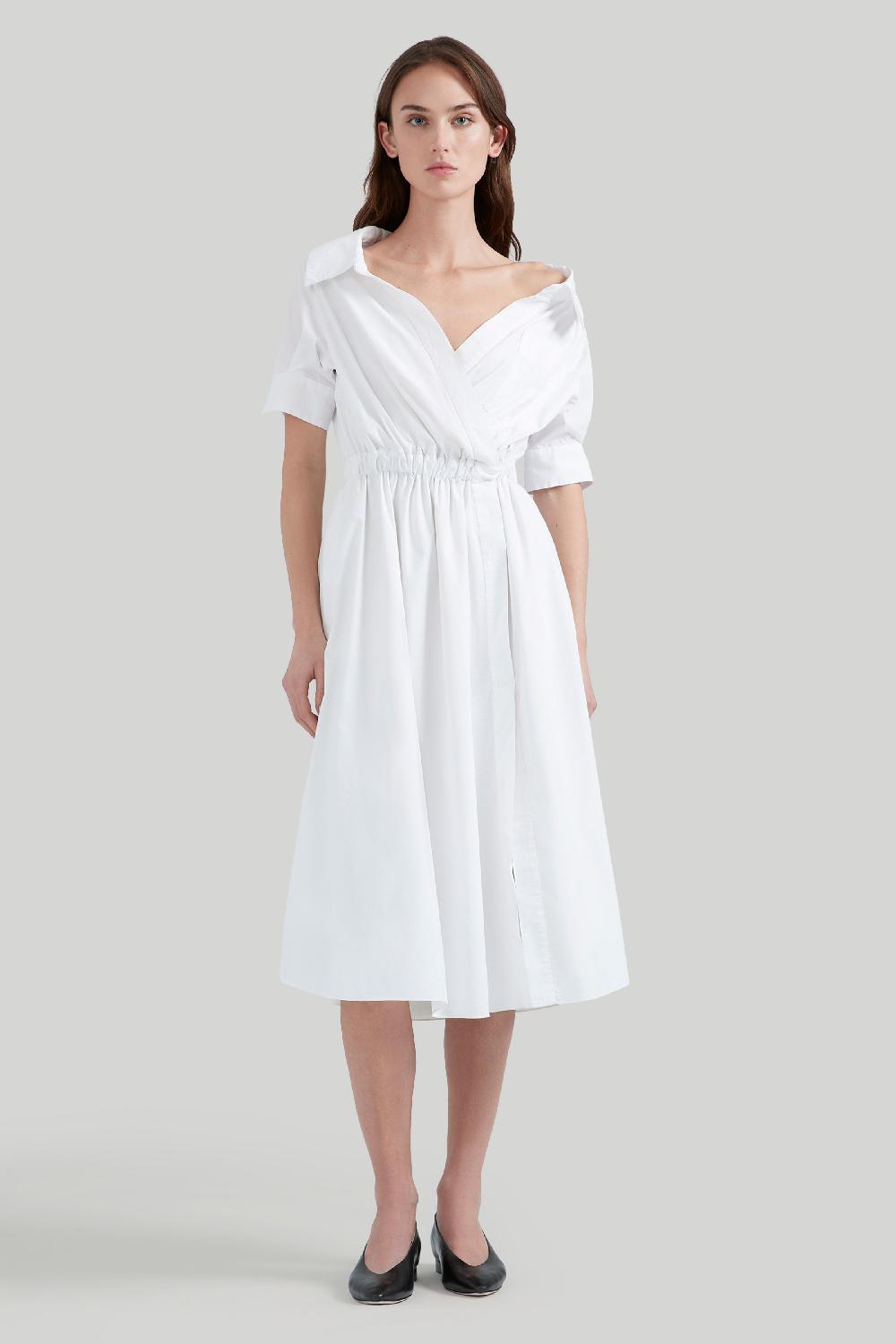 Altuzarra Lydia Dress Optic White