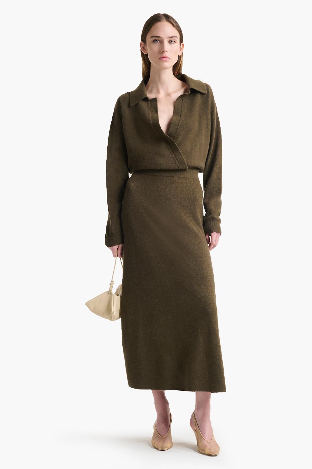 altuzarra Madleen Dress Twisted Vine Melange