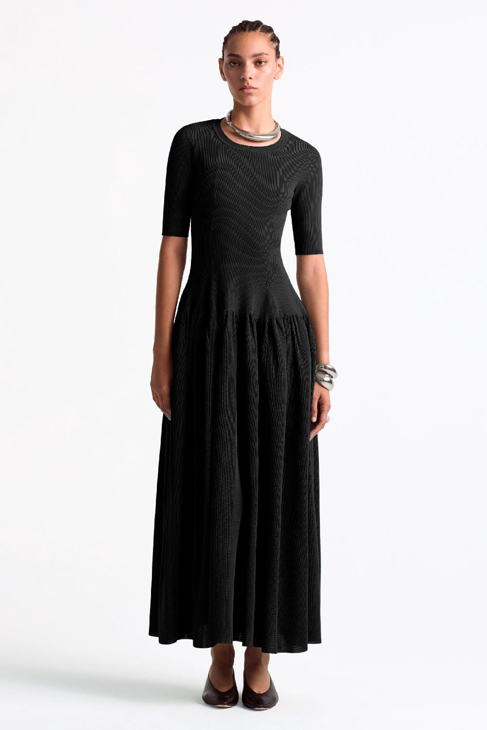 altuzarra Maisie Dress Black