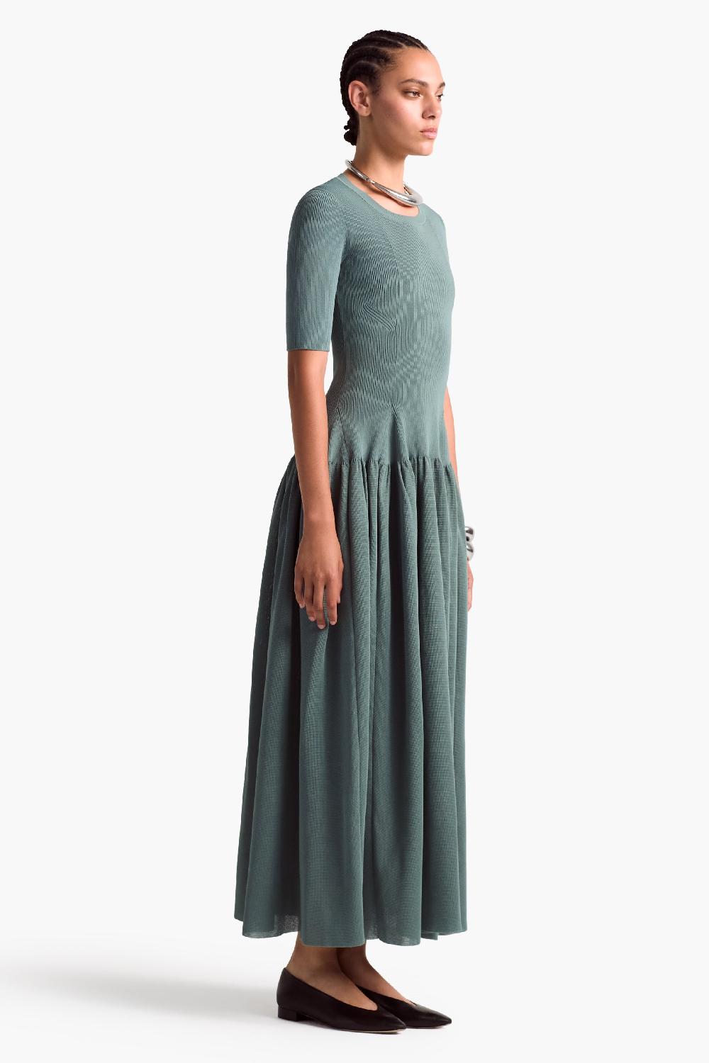 Altuzarra Maisie Dress Stormcloud