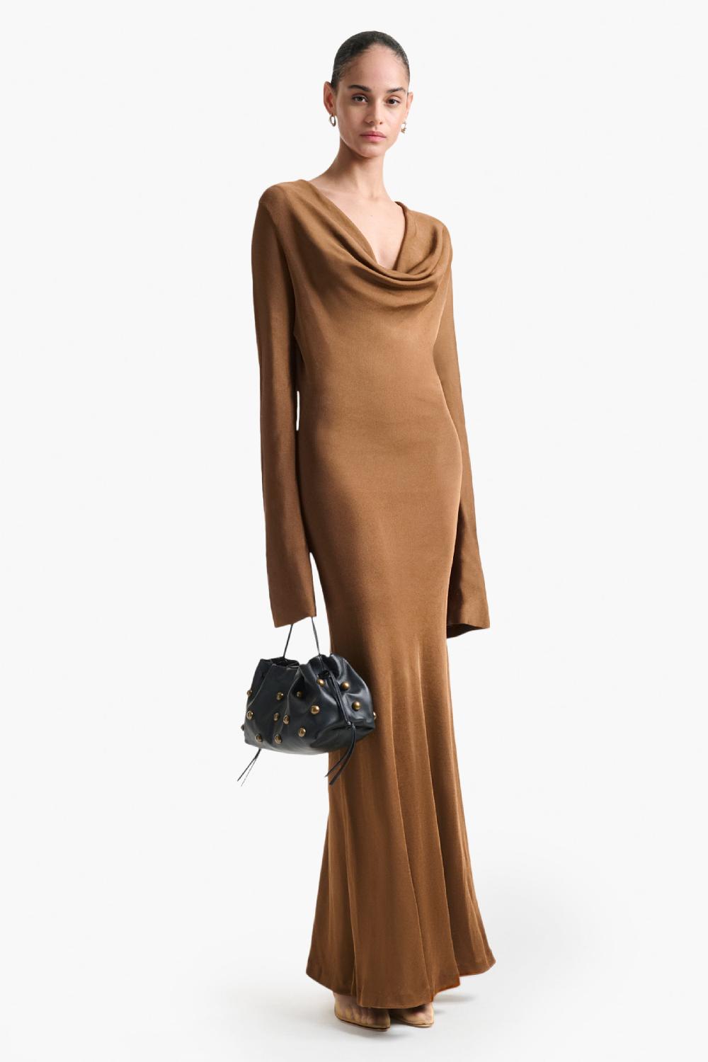 altuzarra Milda Dress Saddle