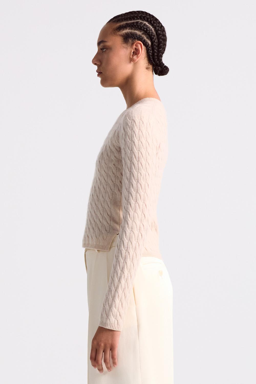 Altuzarra Milla Sweater Antique Pearl
