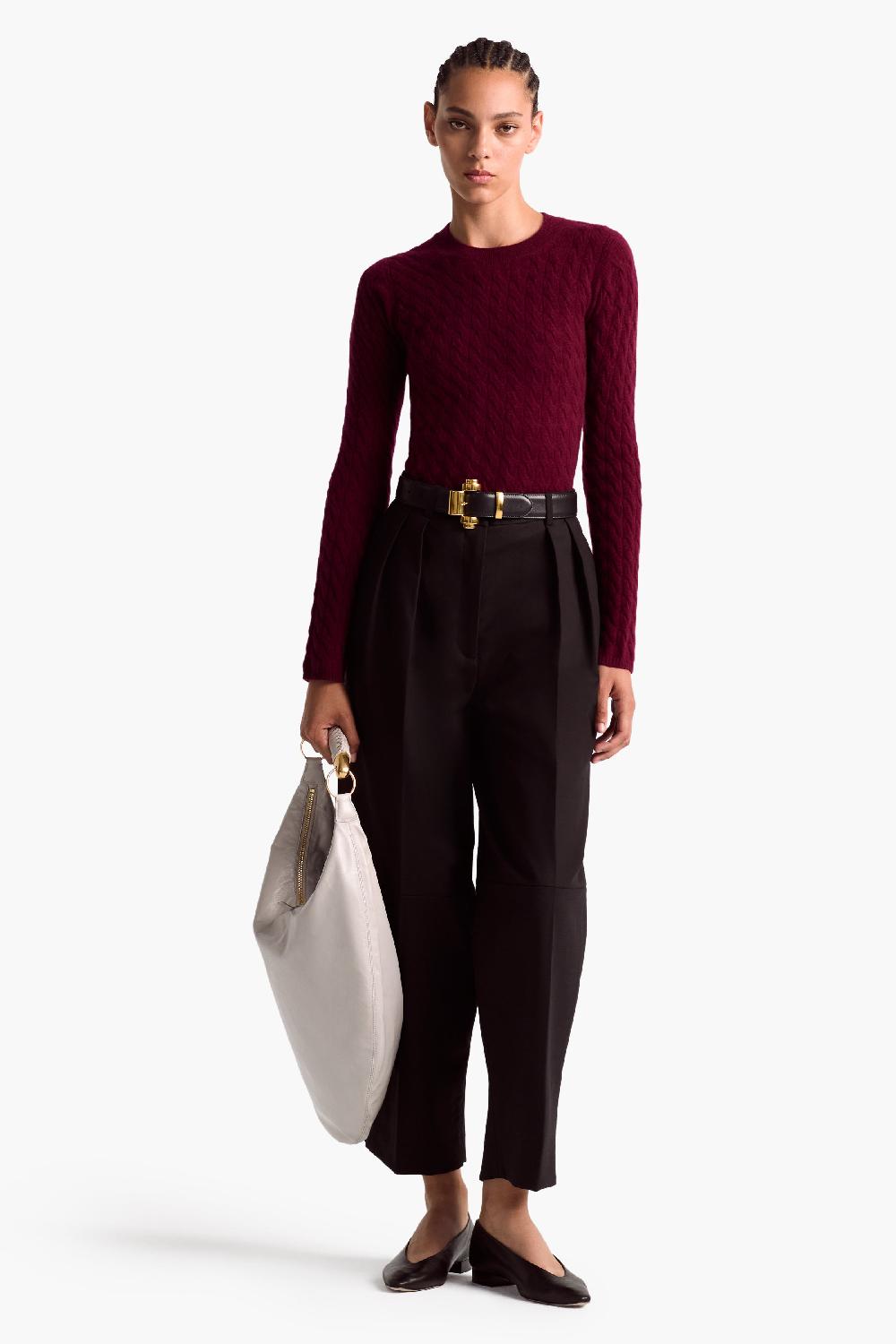Altuzarra Milla Sweater Deep Grape