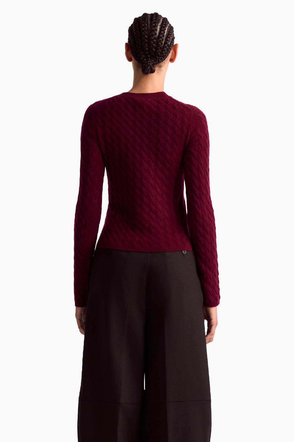 Altuzarra Milla Sweater Deep Grape