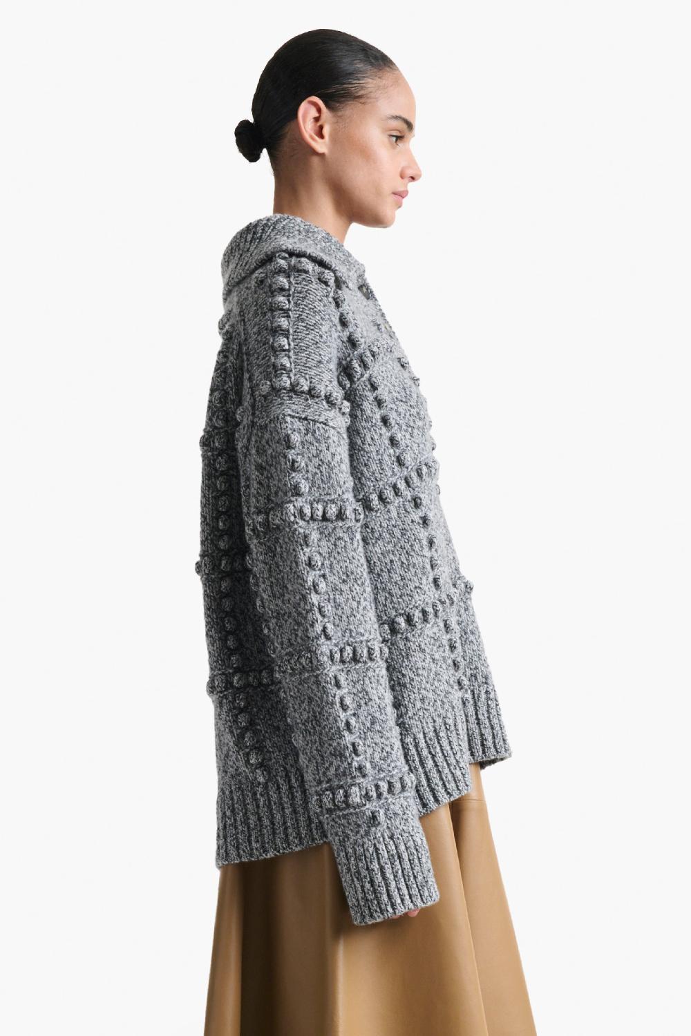 Altuzarra Mitch Sweater Grey Melange
