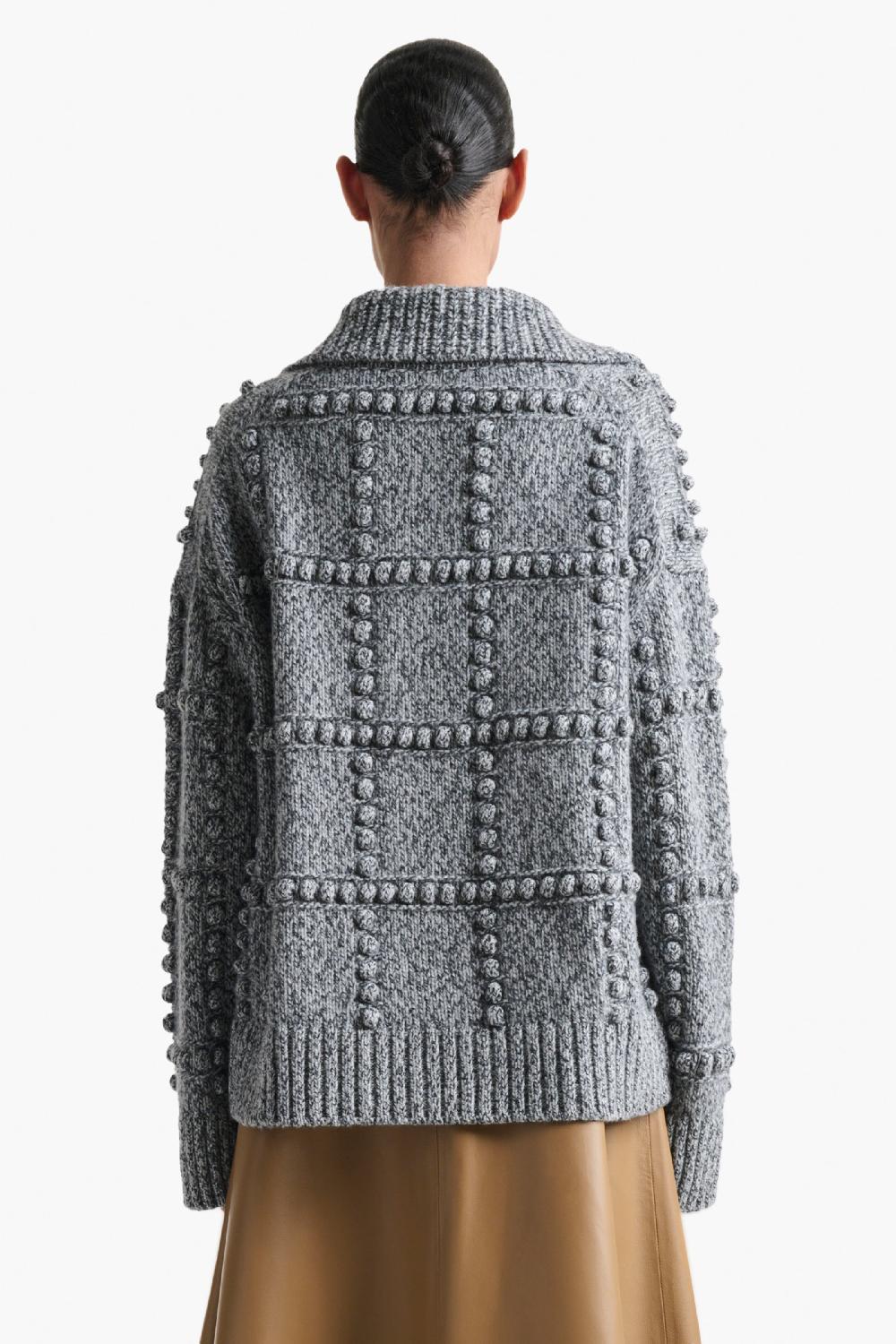 Altuzarra Mitch Sweater Grey Melange