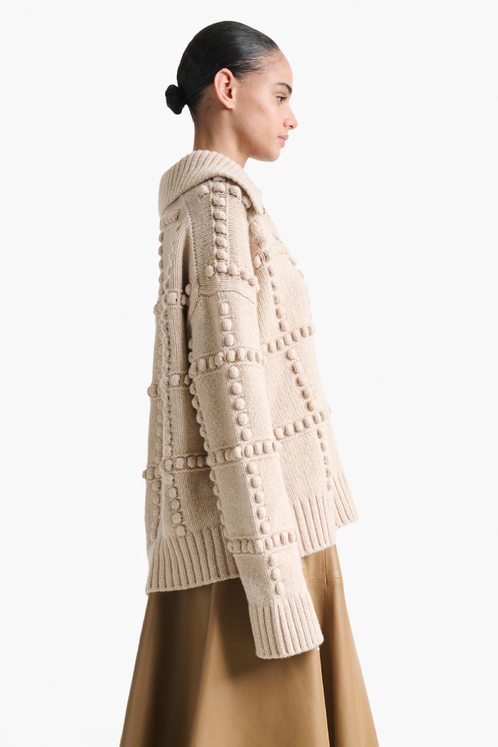 Altuzarra Mitch Sweater Wheat Melange