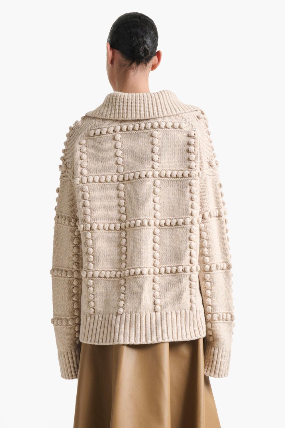 Altuzarra Mitch Sweater Wheat Melange