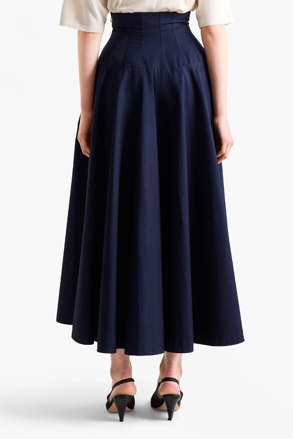 Altuzarra Nell Skirt Berry Blue
