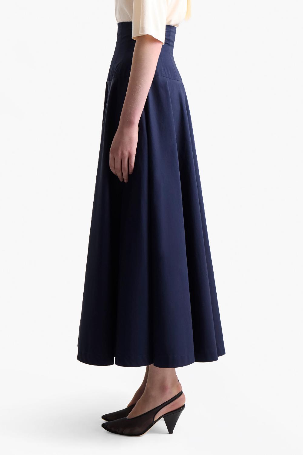 Altuzarra Nell Skirt Berry Blue