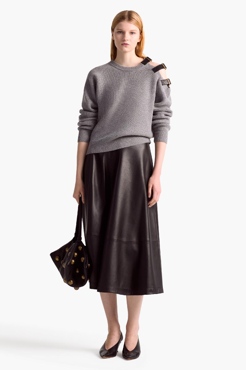 Altuzarra Ness Sweater Light Grey Melange