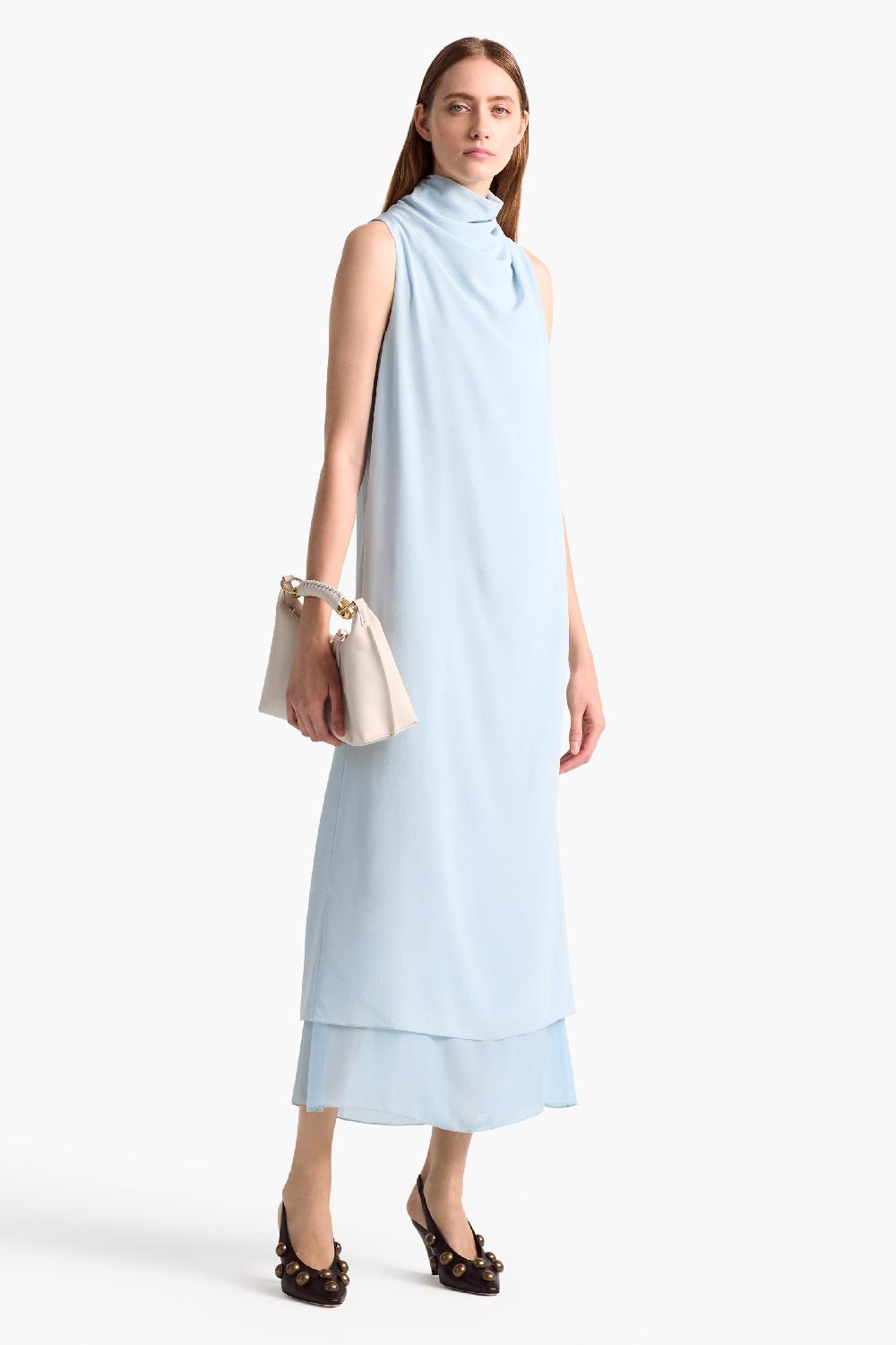 altuzarra Noor Dress Sea Mist