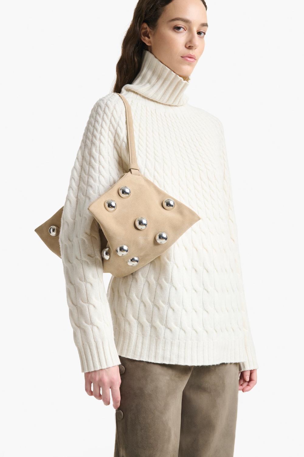 altuzarra Origami Bag Cappuccino/Silver