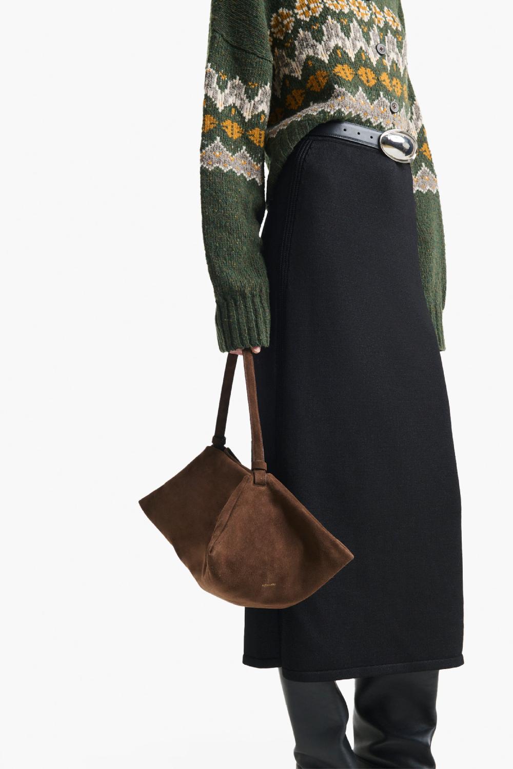 altuzarra Origami Bag Chocolate