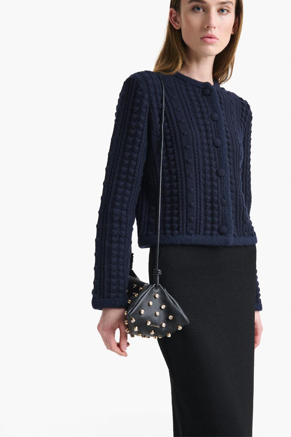 altuzarra Origami Bag Mini Black/Crystal