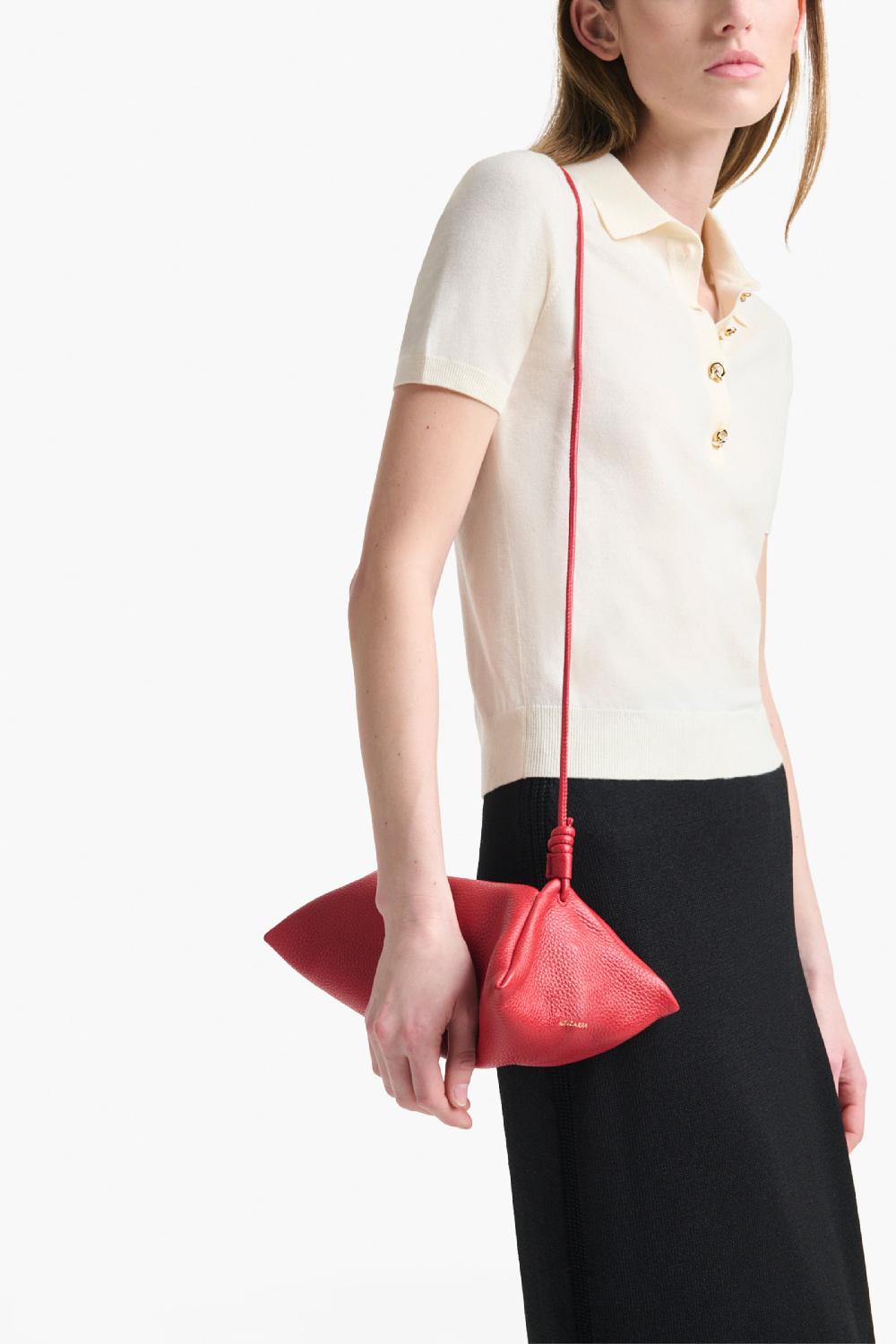 altuzarra Origami Bag Mini Red