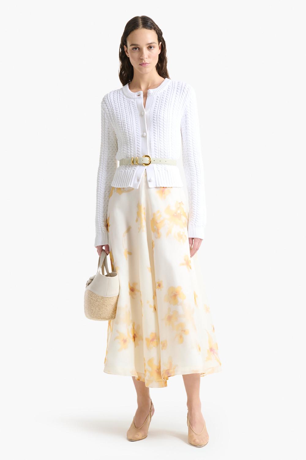 altuzarra Patmae Sweater Optic White