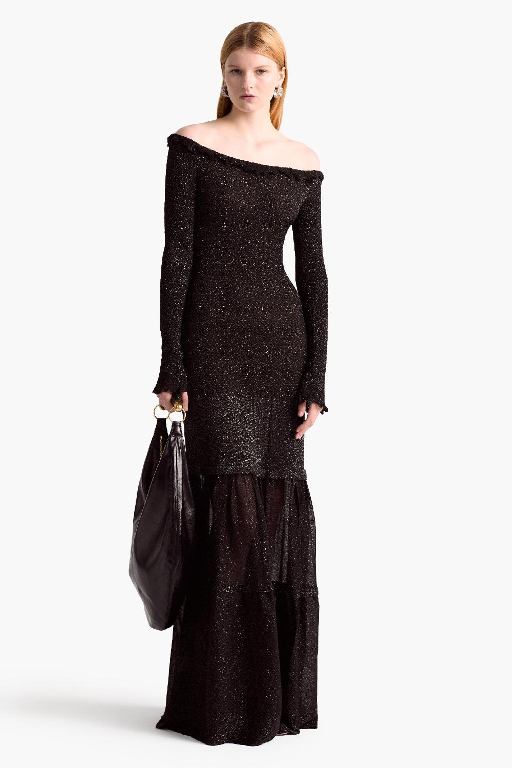 altuzarra Polly Dress Black