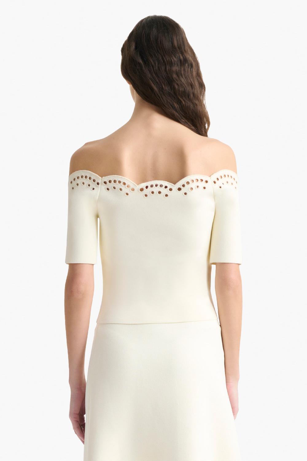Altuzarra Posy Top Ivory
