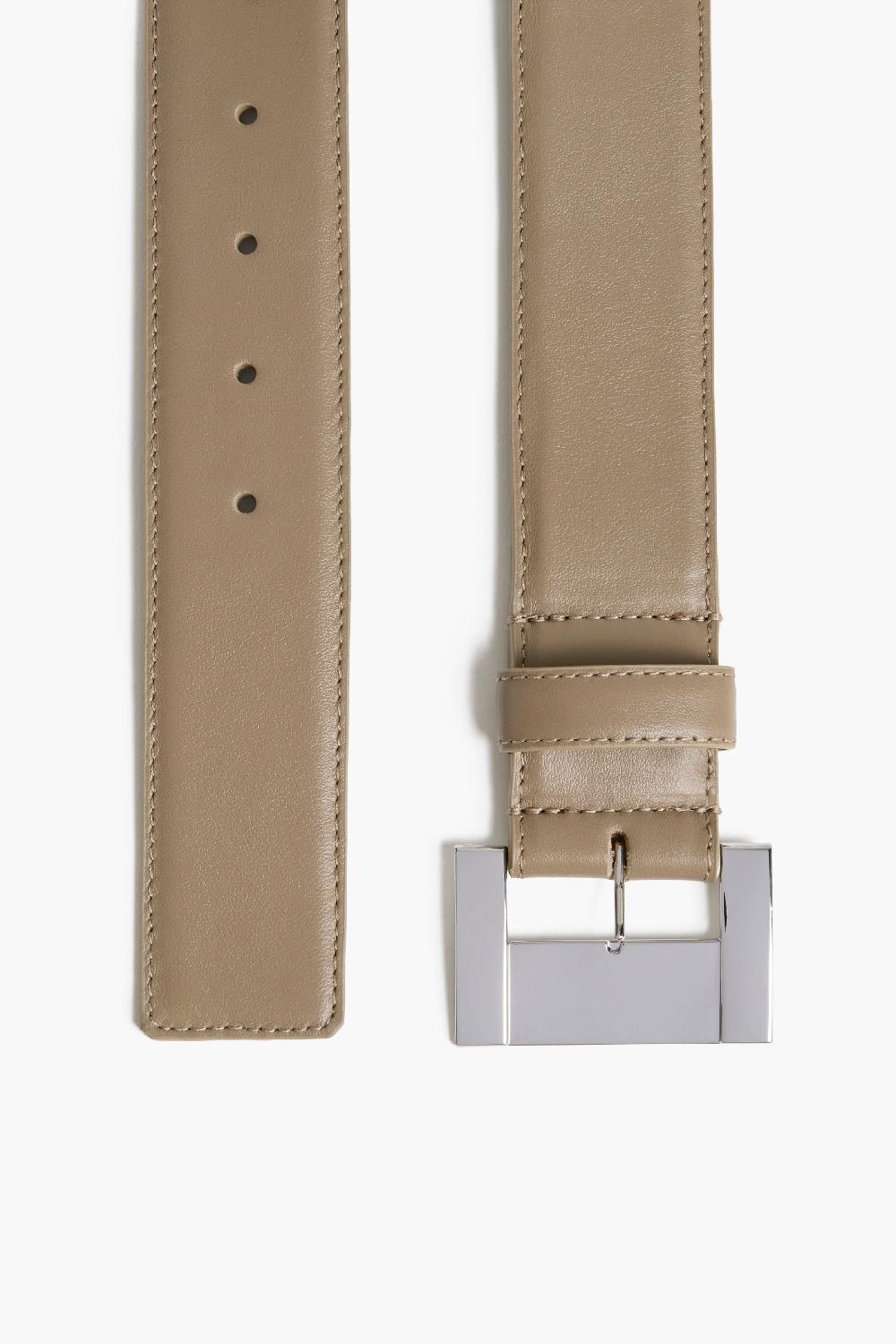 Altuzarra Rectangular Buckle Belt Earth