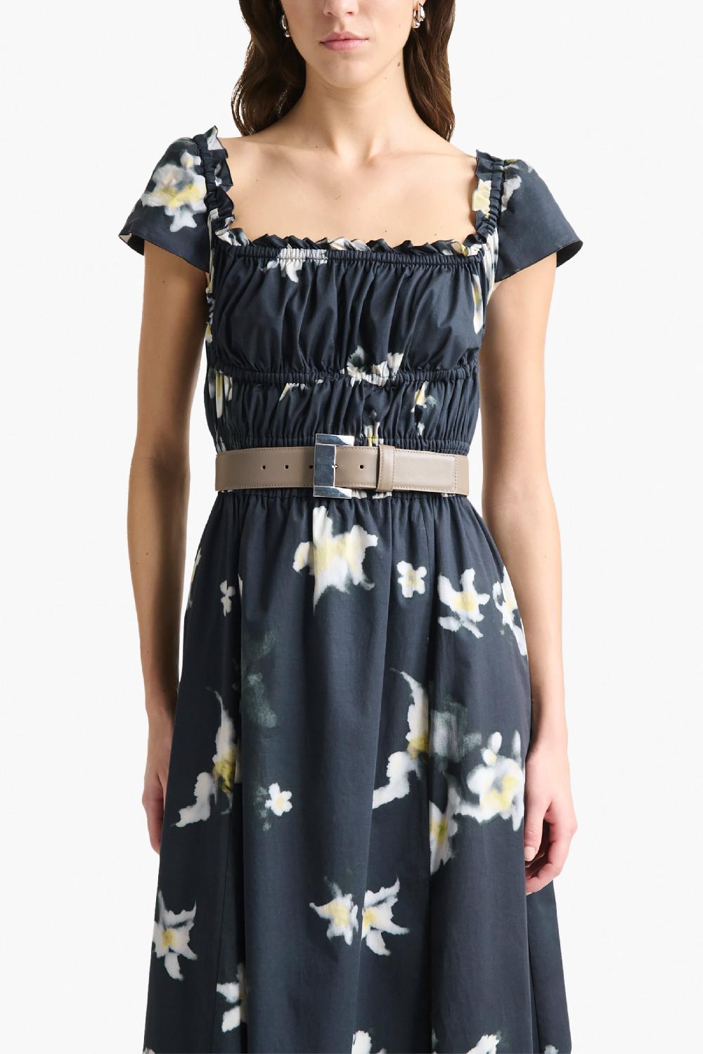 altuzarra Rectangular Buckle Belt Earth